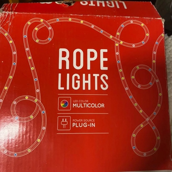 Multicolor Super Bright Expandable Rope Light - Picture 2 of 3